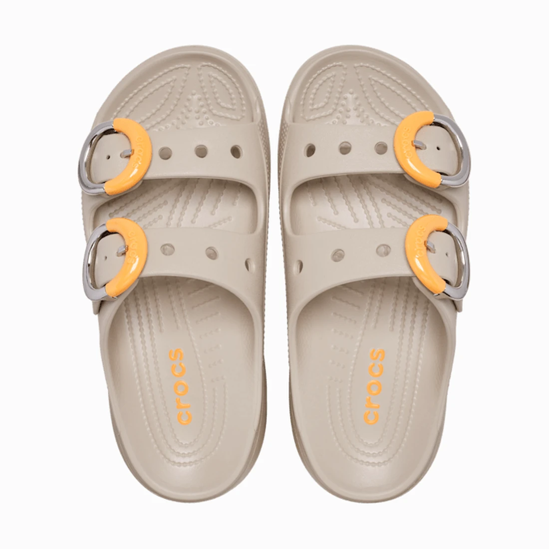 크록스 새터데이 플랫폼 딥디드 버클 샌들 우먼 돌체 213246-2NM