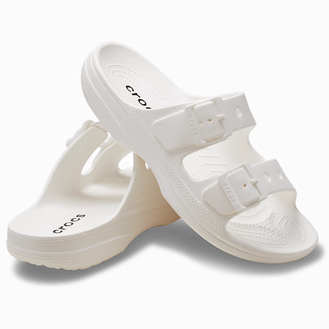 크록스 새터데이 샌들 우먼 화이트 213586-100