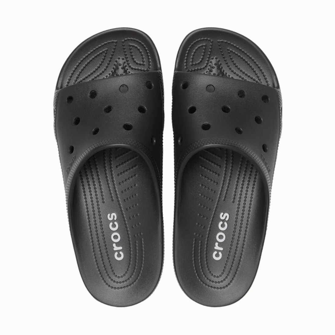 크록스 새터데이 슬라이드 맨 블랙 213298-001