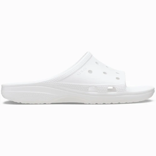 크록스 새터데이 슬라이드 맨 화이트