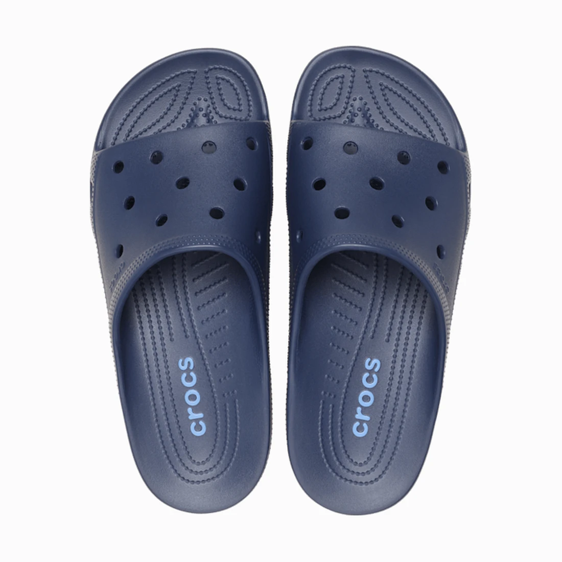 크록스 새터데이 슬라이드 맨 네이비 213298-410