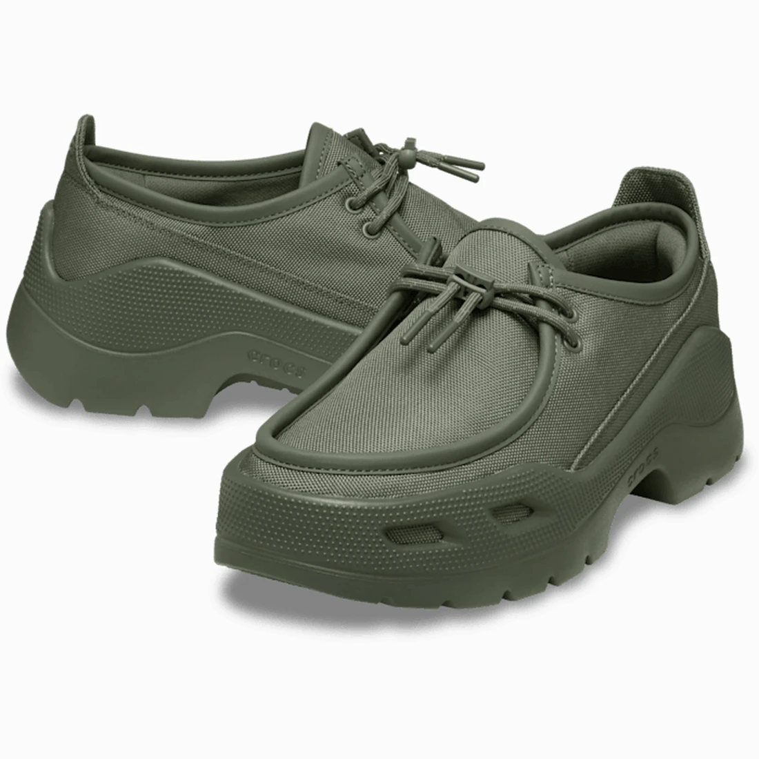 크록스 크록스 갤러리 슈 테크 더스티 올리브 212837-3J5