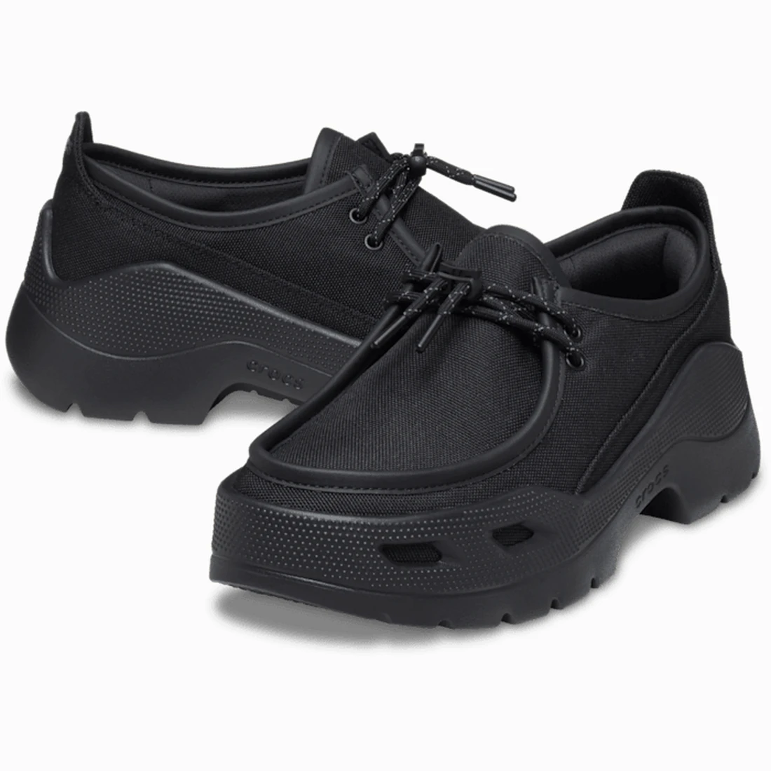 크록스 크록스 갤러리 슈 테크 블랙 212837-001