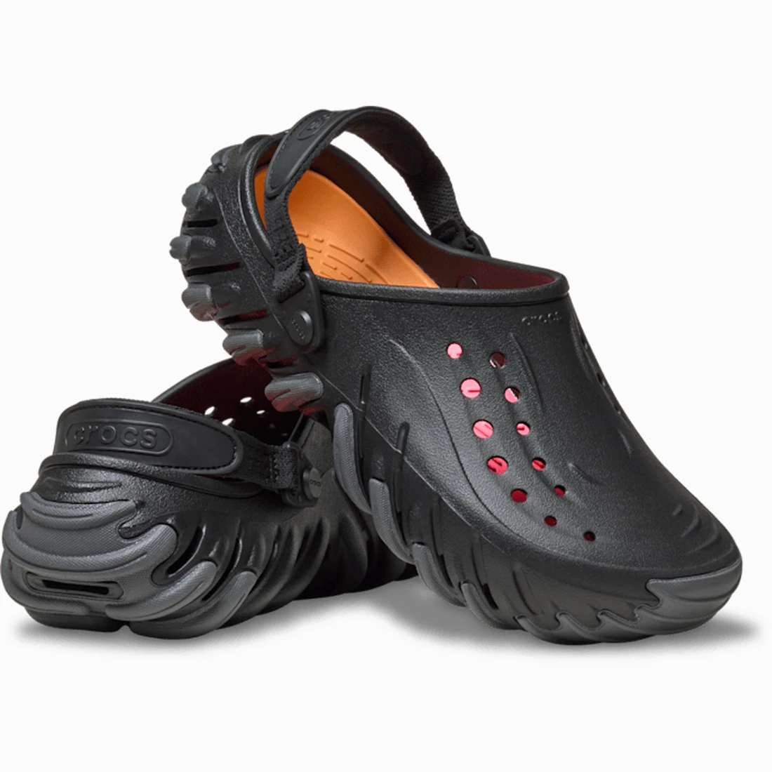 크록스 에코 RO 클로그 선셋 블랙/멀티 213386-0C4