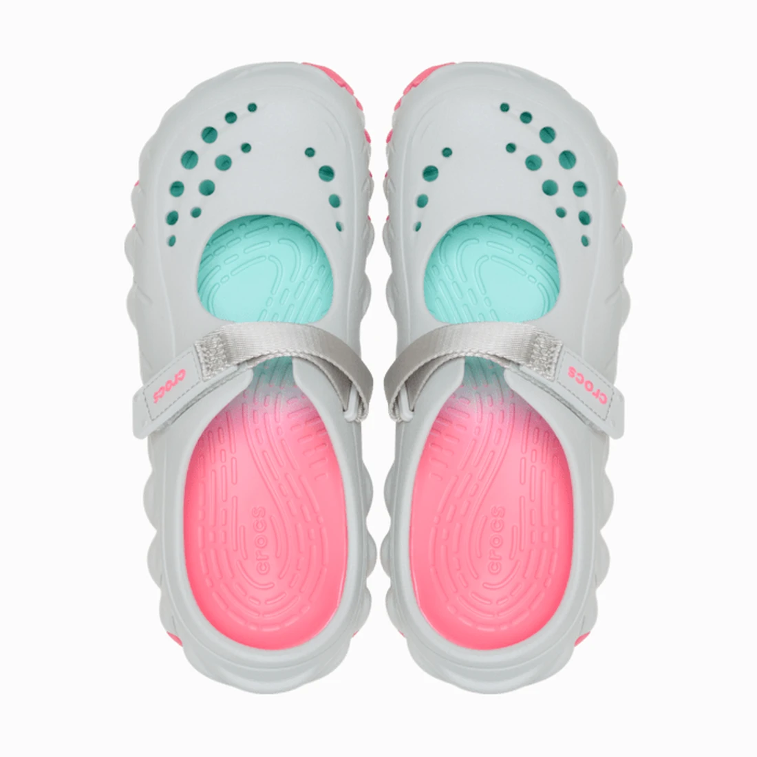 크록스 에코 메리 제인 페이드 엣모스피어/멀티 213383-1FS