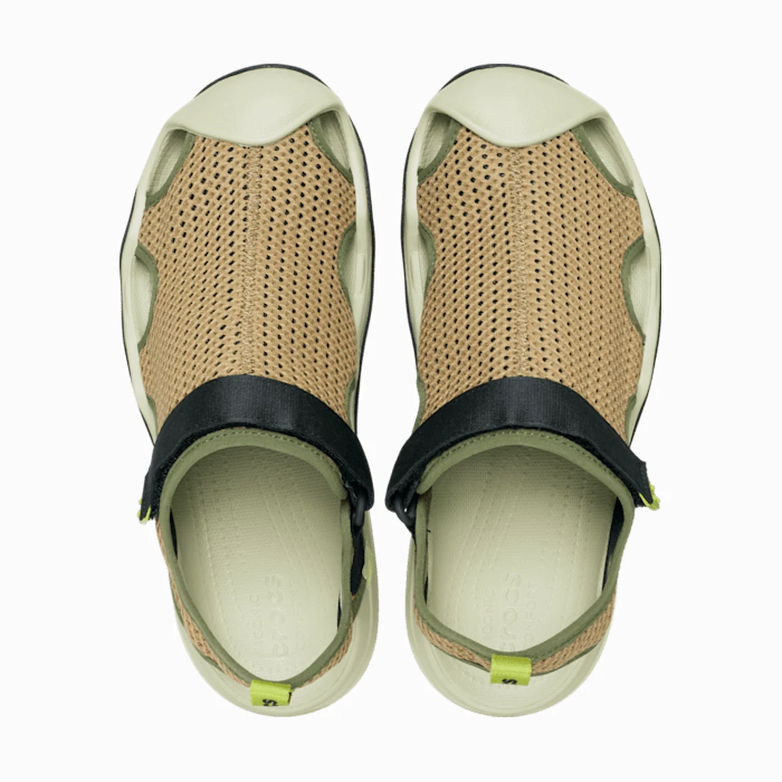 크록스 스위프트워터™ 메시 데크 샌들 맨 세피아 211095-2EY