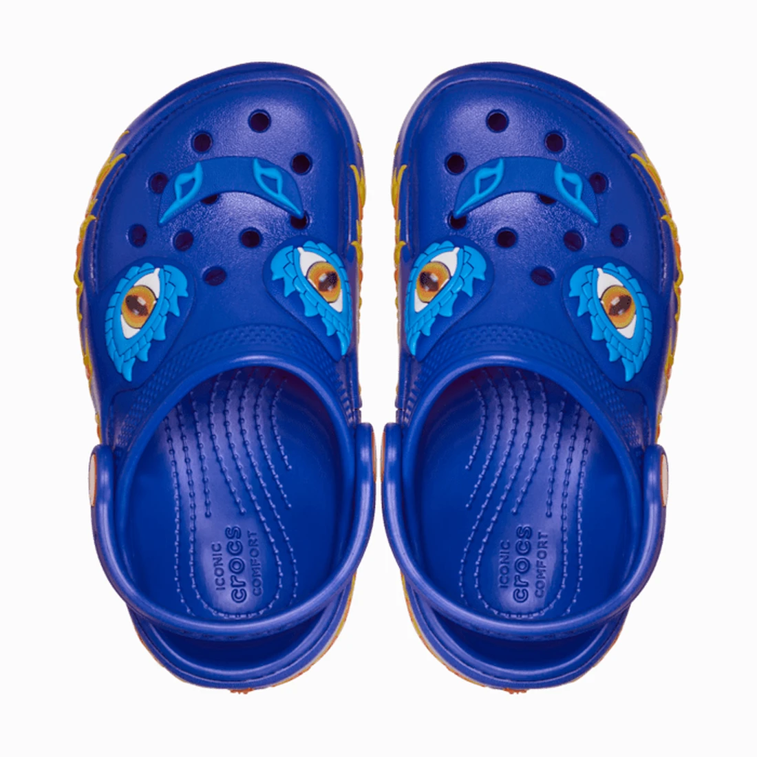 크록스 클래식 아이엠 드래곤 라이트 클로그 토들러 블루 볼트 212510-4KZ