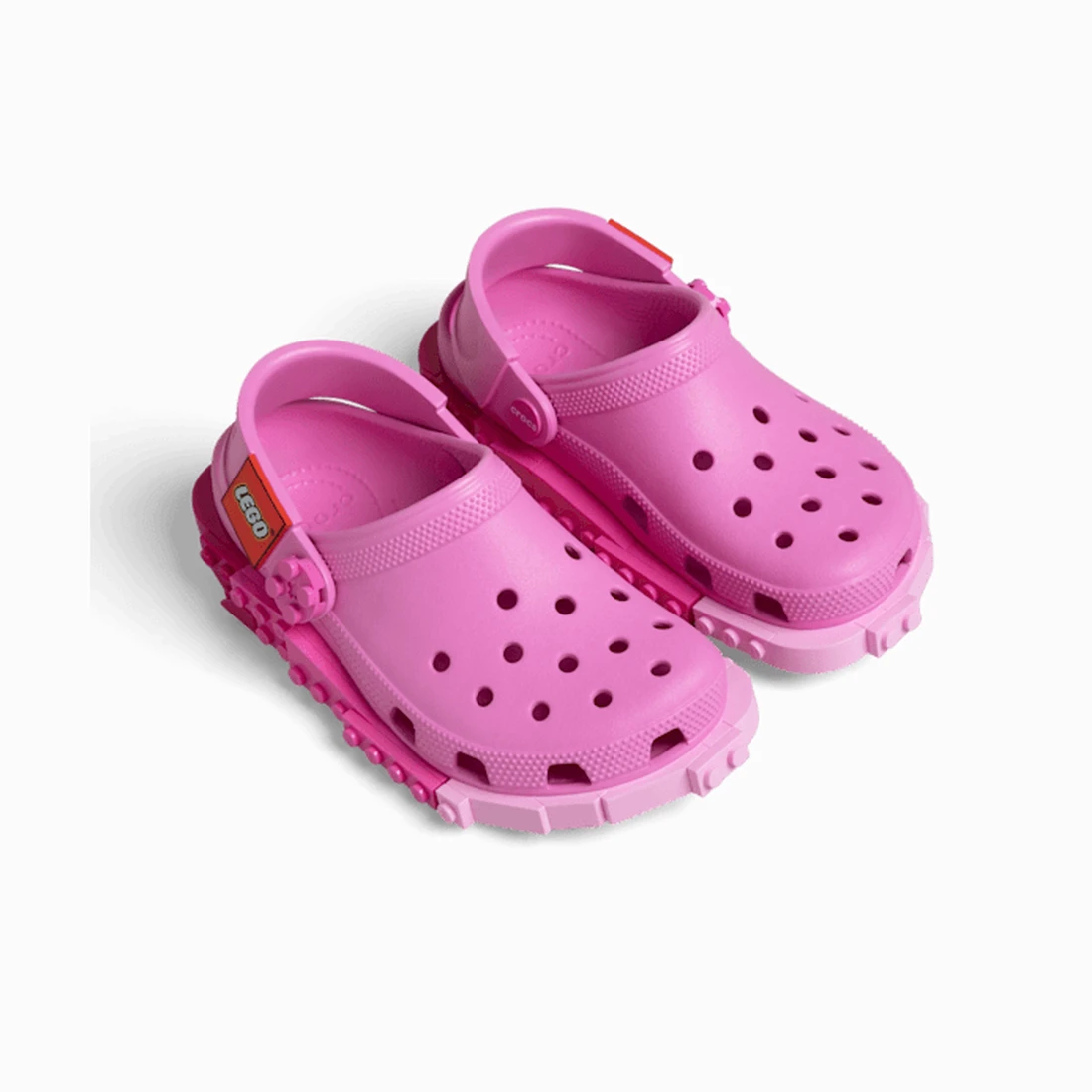 크록스 레고® 크리에이티비티 클로그 키즈 태피 핑크 213812-6SW