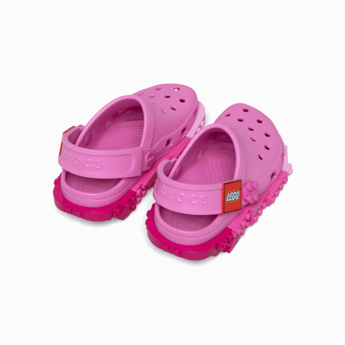 크록스 레고® 크리에이티비티 클로그 키즈 태피 핑크 213812-6SW
