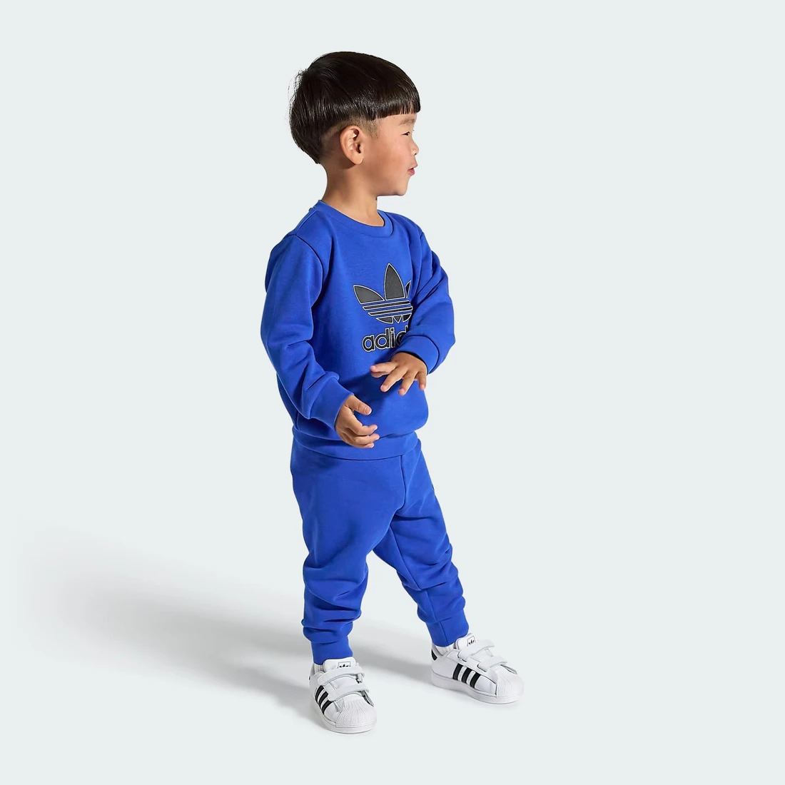 아디다스 오리지널스 슈퍼스타 2 컴포트 클로저 클라우드 화이트 코어 블랙 인펀트 JI3990