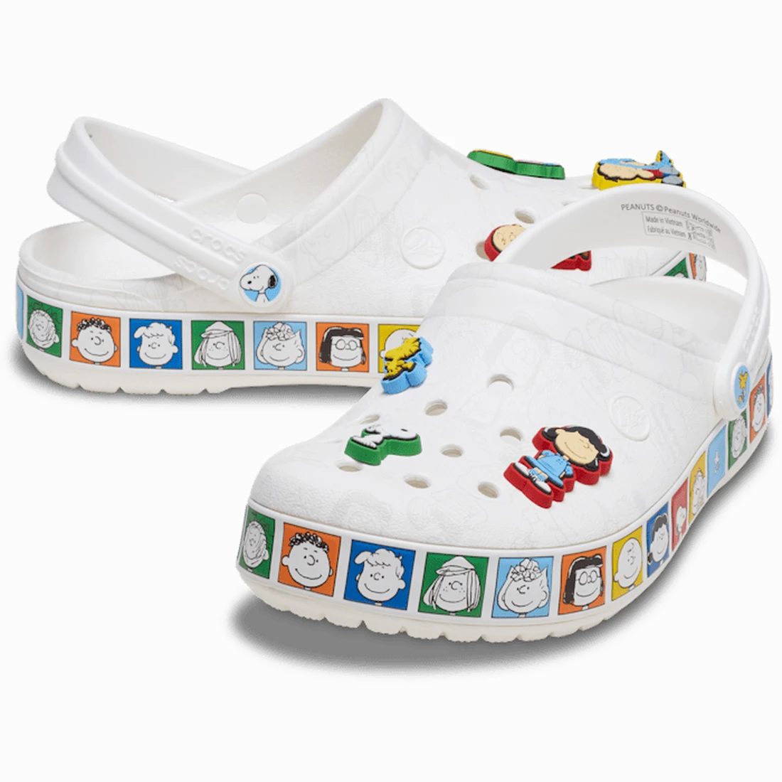 크록스 피너츠 크록밴드 클로그 멀티 212115-90H