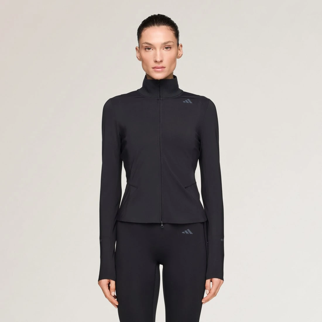 아디다스 x 엔타이어 스튜디오 트레이닝 미드 레이어 자켓 블랙 - US 사이즈 우먼스 KD6092