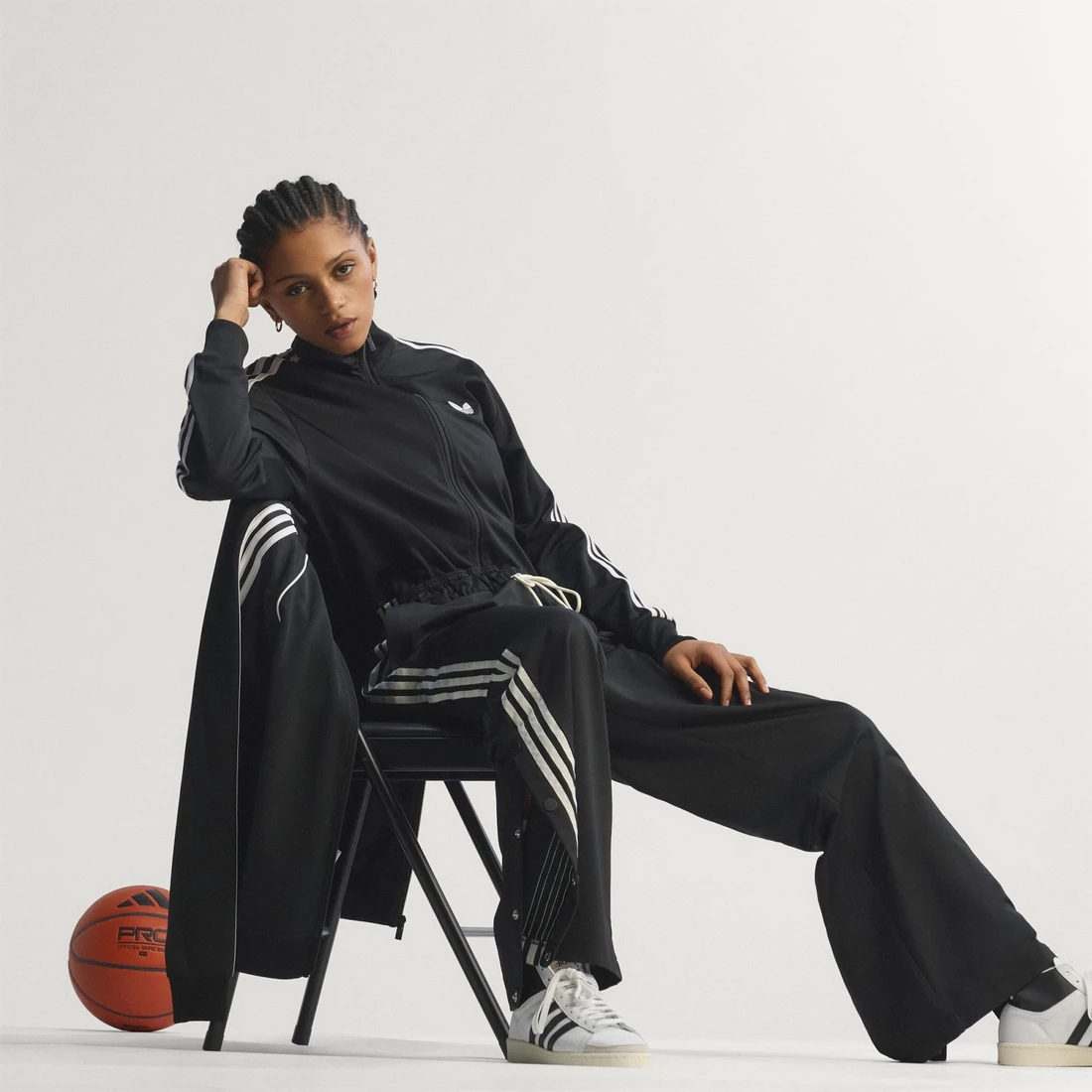 아디다스 오리지널 농구 스냅 팬츠 KA9351