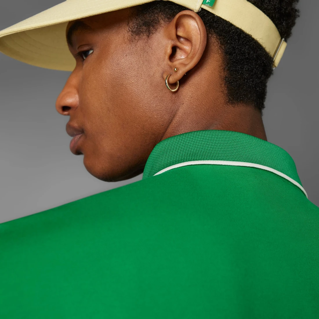 아디다스 오리지널스 트위스트니트 트레포일 폴로 셔츠 JH3860