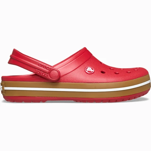 크록스 크록밴드 검 클로그 코트 레드