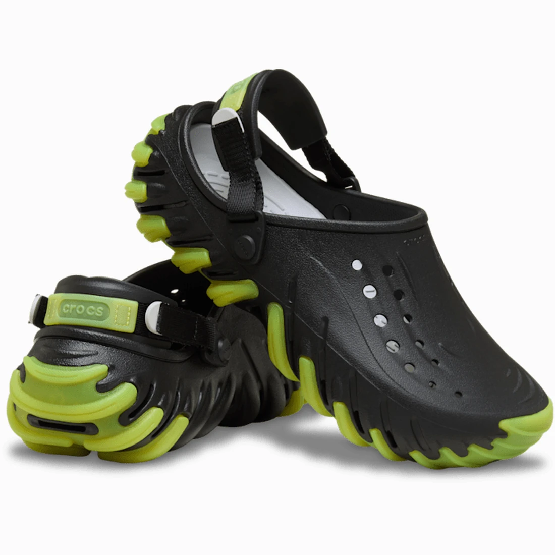 크록스 에코 RO 아이시 클로그 블랙 211458-001