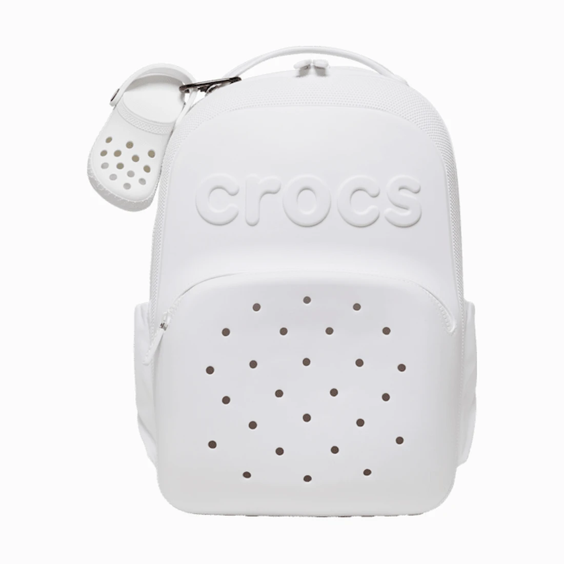 크록스 클래식 클로그 파우치 백 참 화이트 212288-100