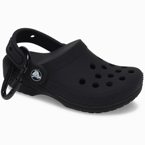 크록스 클래식 클로그 파우치 백 참 블랙