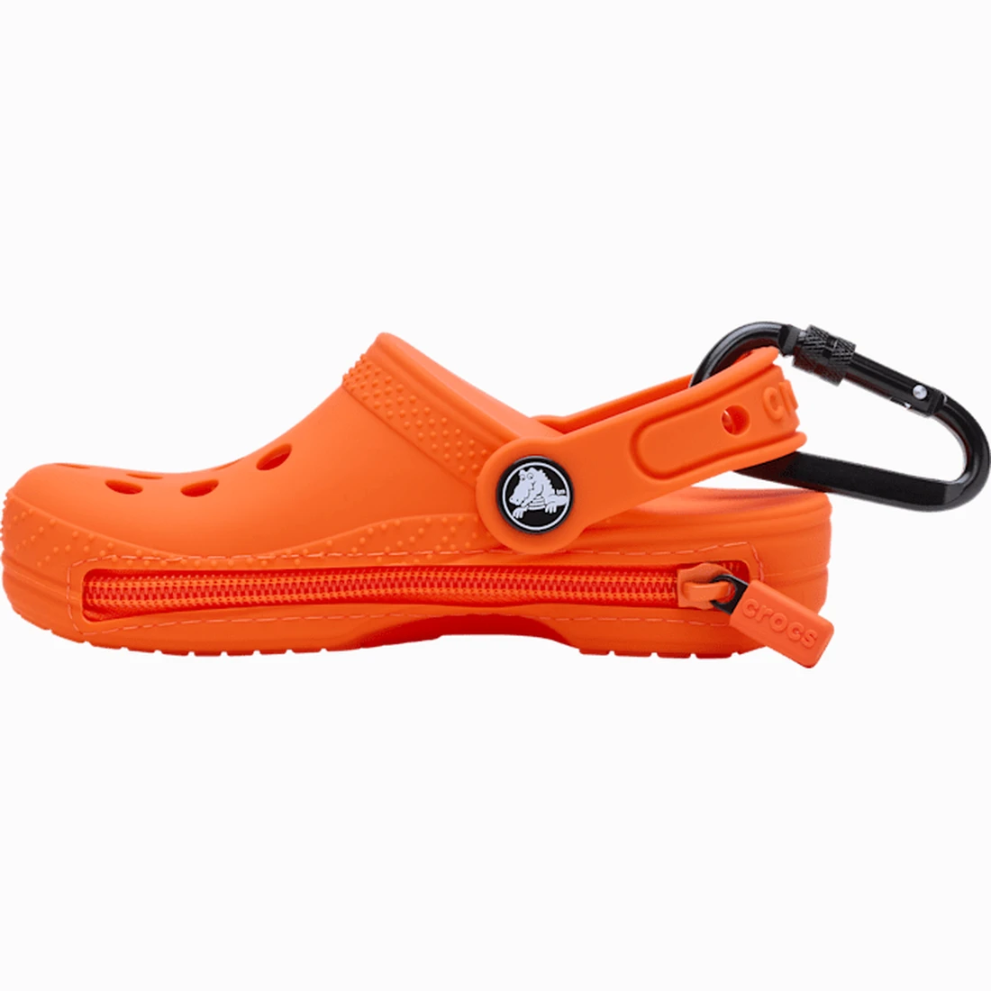 크록스 클래식 클로그 파우치 백 참 쇼킹 오렌지 212288-85F