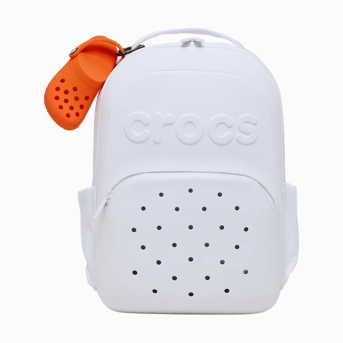 크록스 클래식 클로그 파우치 백 참 쇼킹 오렌지 212288-85F