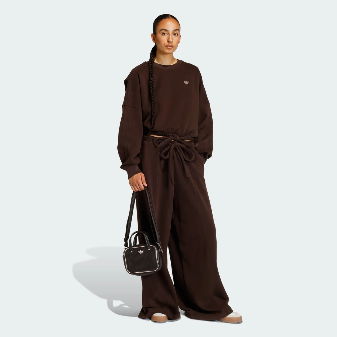 아디다스 오버사이즈 크루넥 스웨트셔츠 KE1078