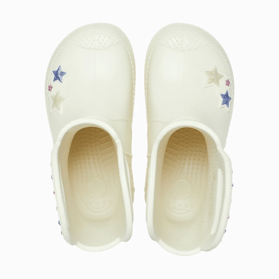 크록스 핸들 잇 웨스턴 메탈릭 부츠 토들러 서밋 화이트 212547-2MD