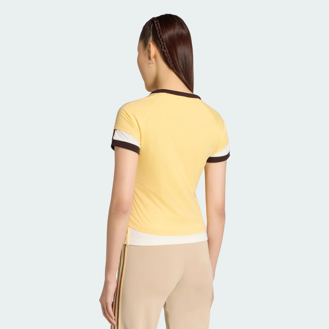 아디다스 DOUBLE LAYERED CALI 티 KW4526