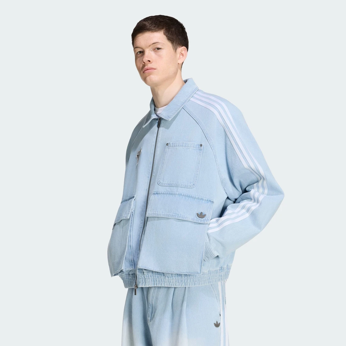 아디다스 아딜레늄 5.0 데님 재킷 KX4824