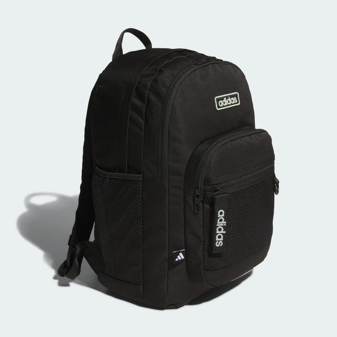 아디다스 백 투 스쿨 리니어 로고 백팩 블랙 리넨 그린 KE7430