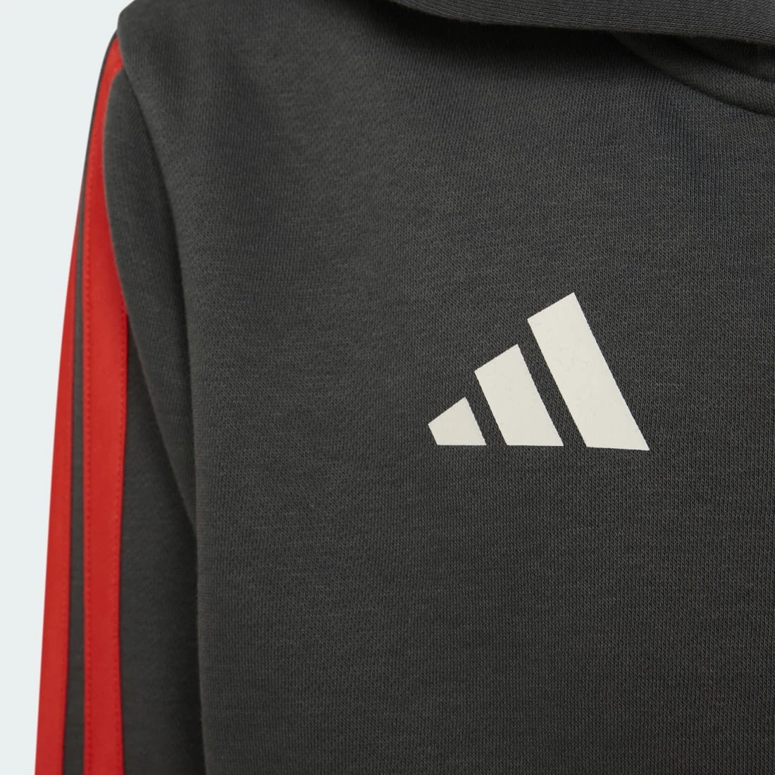 아디다스 아우디 F1 팀 DNA 전장 지퍼 후디 청소년용 KE6780