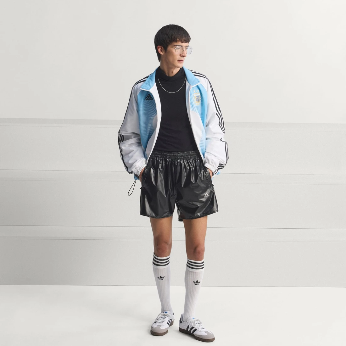 아디다스 아르헨티나 홈 트랙 탑 2006 화이트 - KR 사이즈 (논 마킹 버전) JM1091