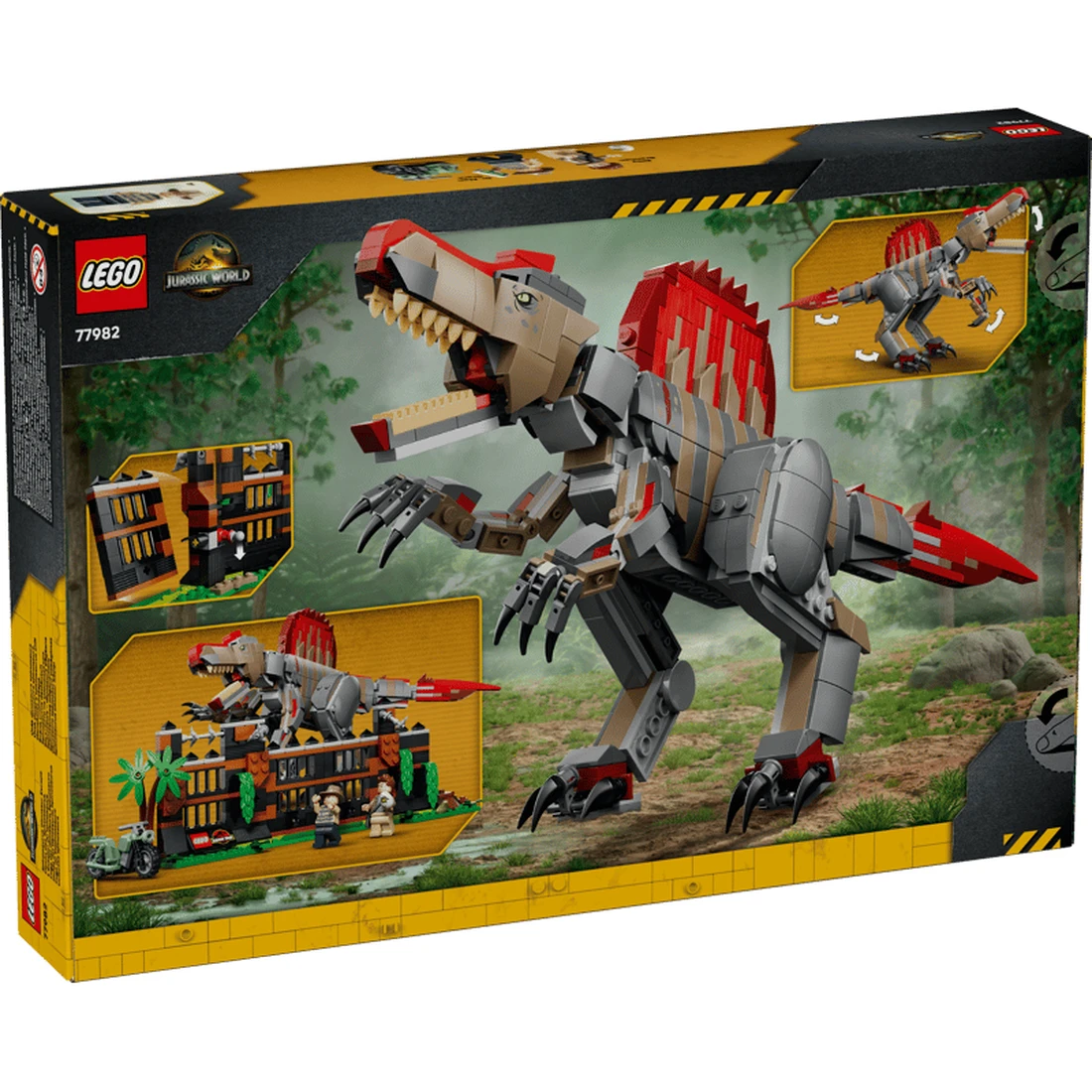 레고 스피노사우루스 공룡 탈출 77982