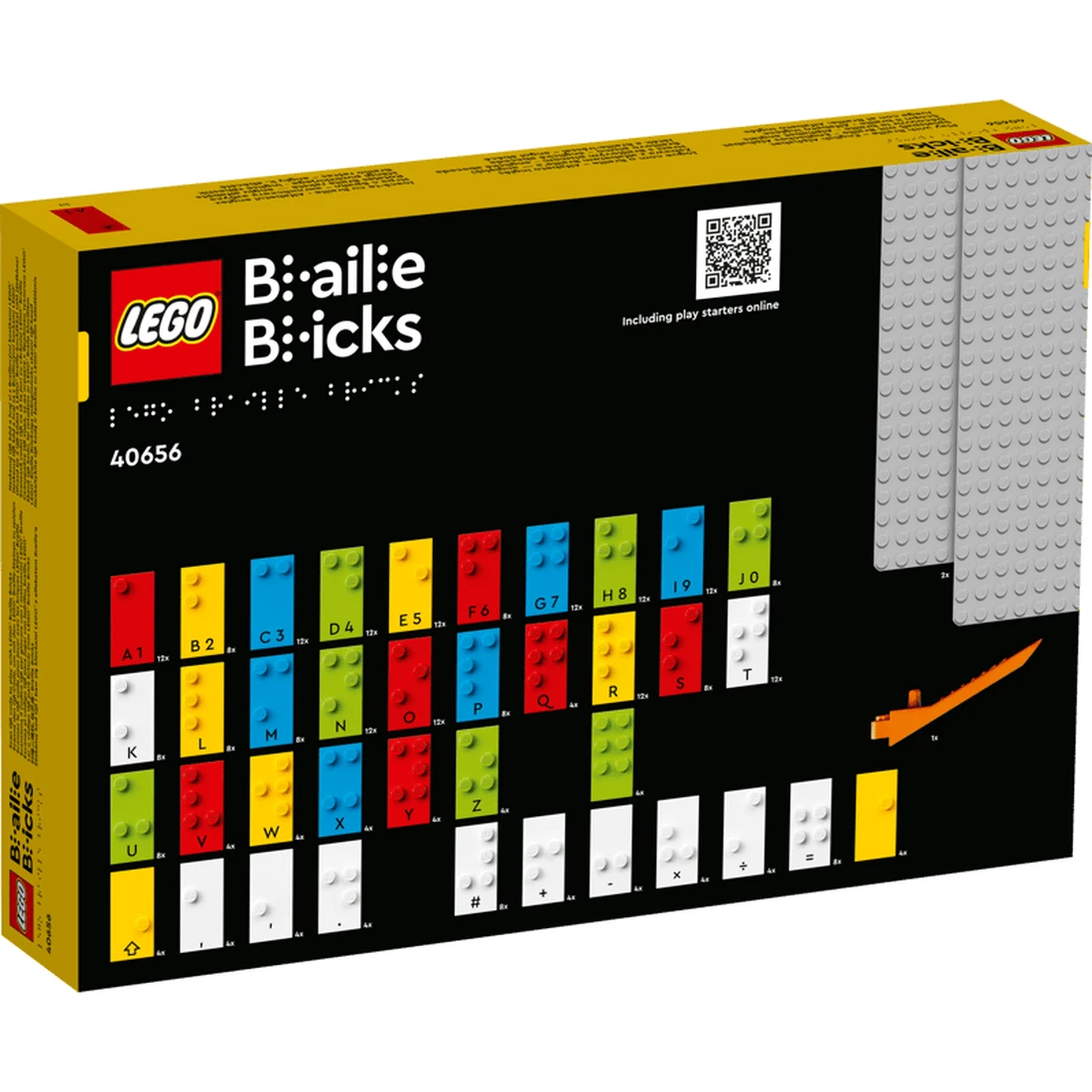 레고 점자의 발견 - 영어 알파벳 40656