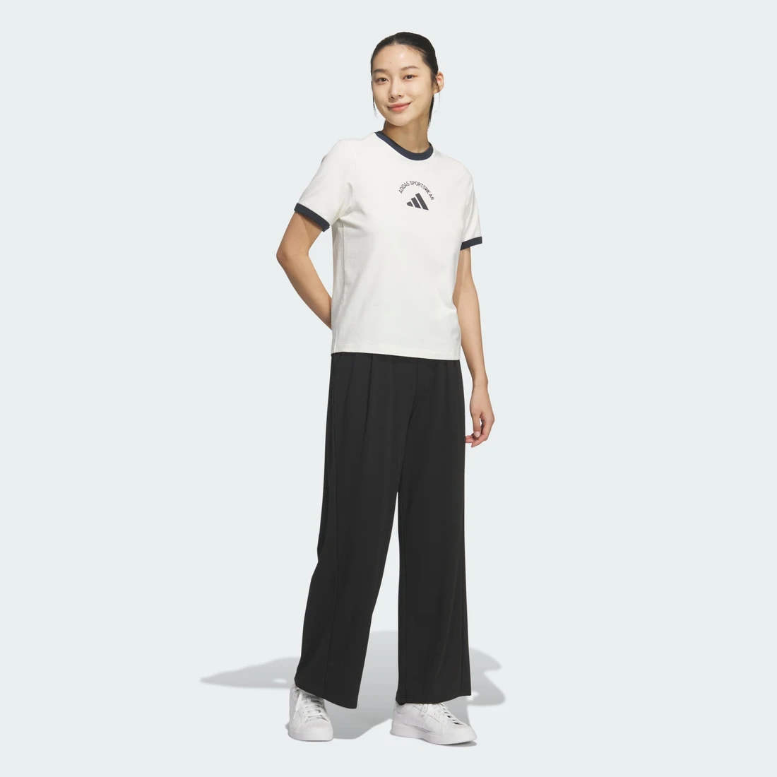 아디다스 WIDE LEG KNIT 팬츠 KH2639