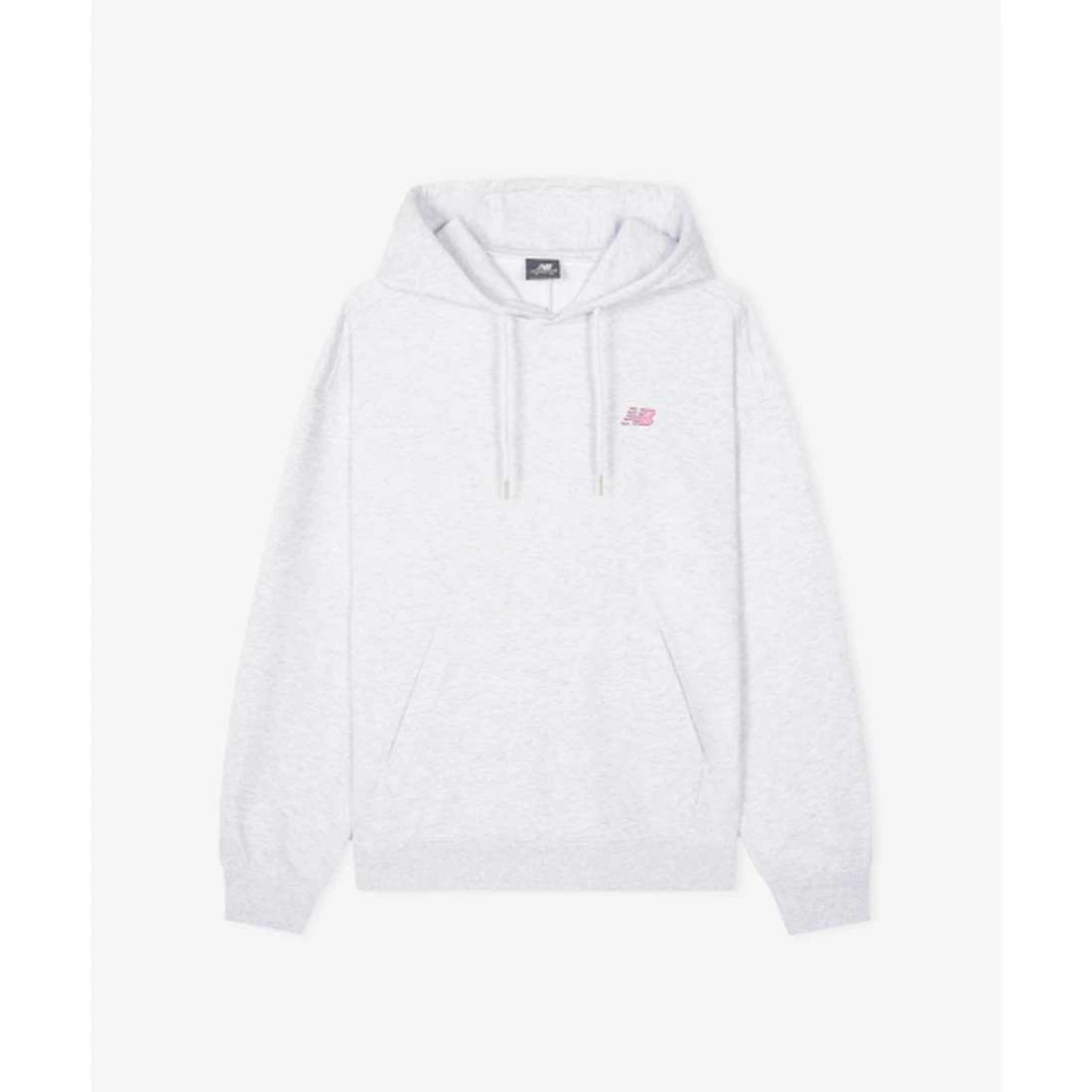 기안84 x 뉴발란스 살라고뛴다 픽토그램 후드티 L/그레이 NBN0G21403-16