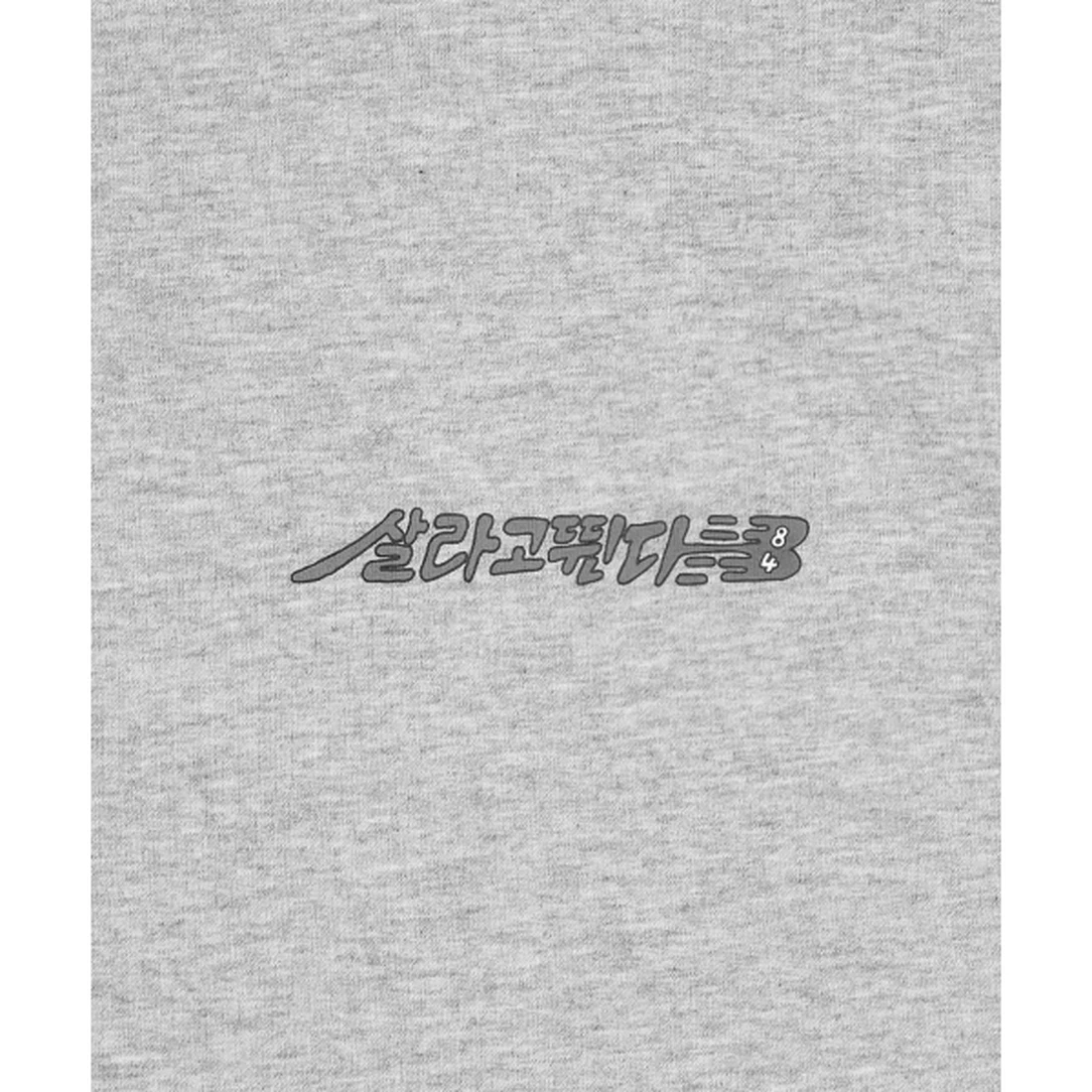 기안84 x 뉴발란스 살라고뛴다 픽토그램 반팔티 M/그레이 NBNEG21463-AC