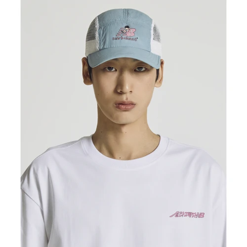 기안84 x 뉴발란스 살라고뛴다 컬러포인트 퍼포먼스 메쉬캡 L/블루