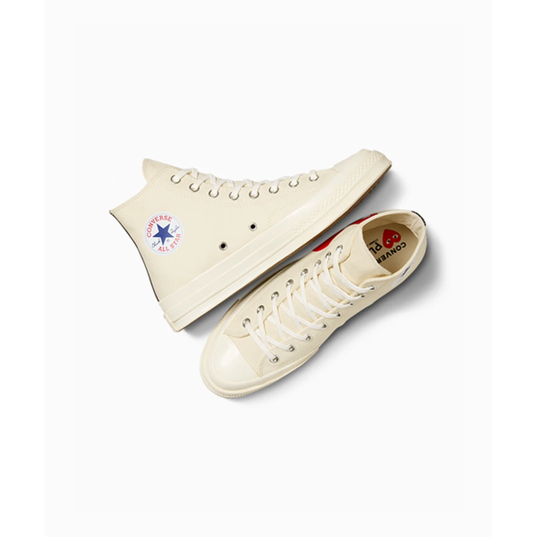 컨버스 컨버스 X 꼼데가르송 플레이 척 70 에그렛 A08792C