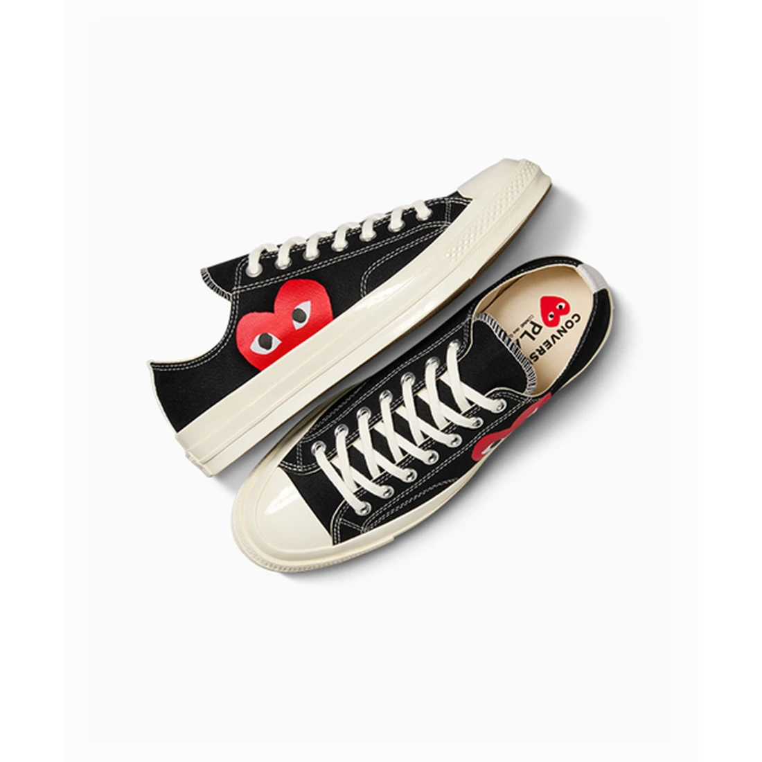 컨버스 컨버스 X 꼼데가르송 플레이 척 70 블랙 A08796C