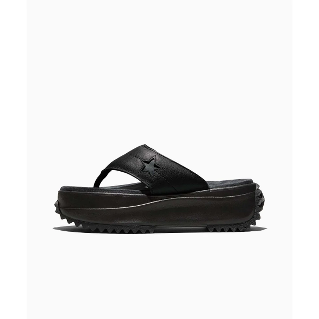 컨버스 런스타 샌들 레더 블랙 A20650C