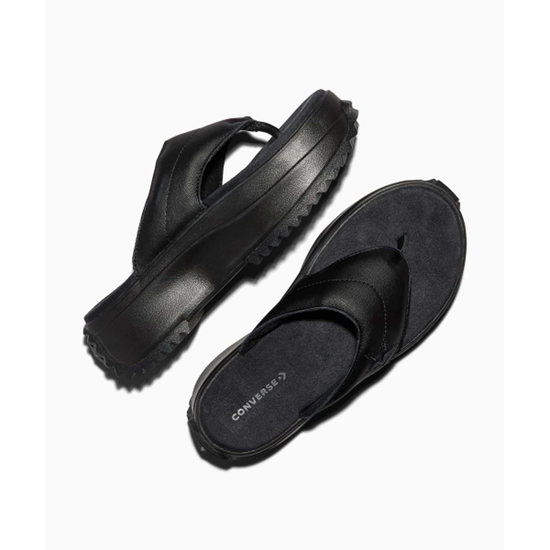 컨버스 런스타 샌들 레더 블랙 A20650C