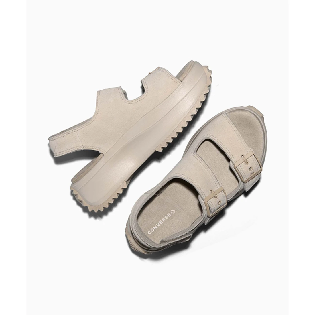 컨버스 런스타 샌들 스웨이드 파피루스 A20646C
