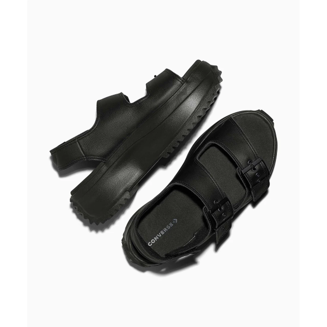컨버스 런스타 샌들 레더 블랙 A20645C
