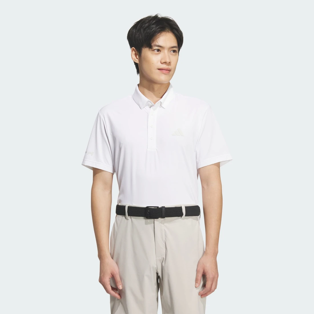 아디다스 PIQUE BUTTON DOWN 숏 슬리브 폴로 셔츠 JZ4310