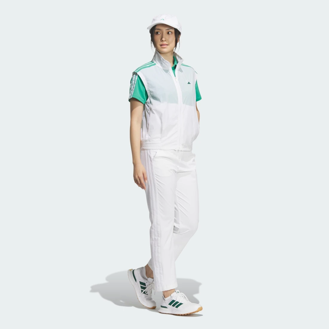 아디다스 3-스트라이프 우븐 베스트 KD7203