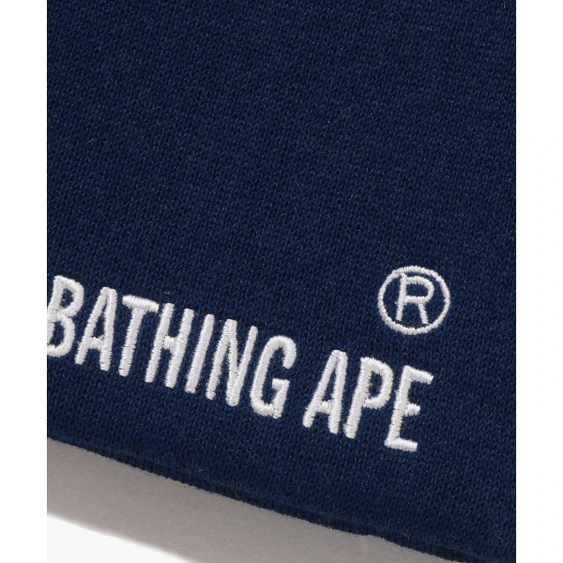 베이프 에이프 헤드 니트 캡 M NAVY 001HTM301001MNVY