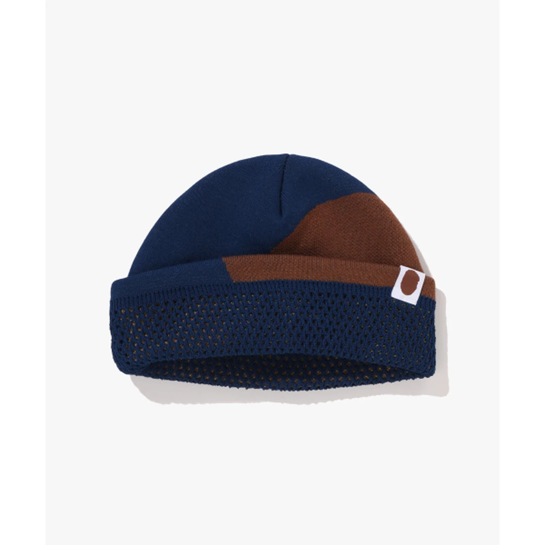 베이프 에이프 헤드 니트 캡 M NAVY 001HTM301001MNVY
