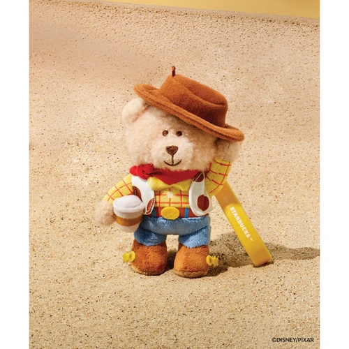 스타벅스 토이 스토리 우디 베어리스타 키체인