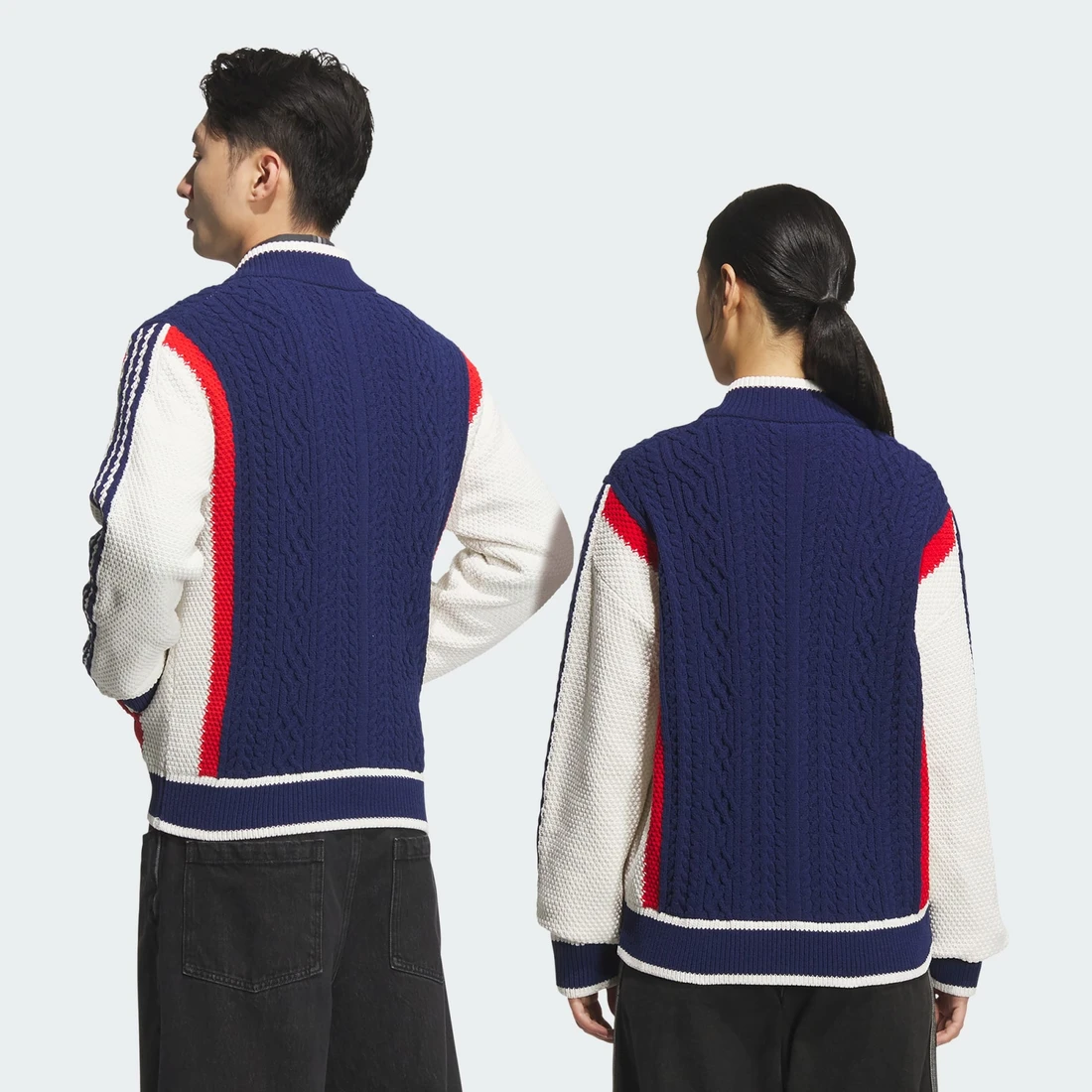 아디다스 레트로 리믹스 가디건(젠더 뉴트럴) JN0717