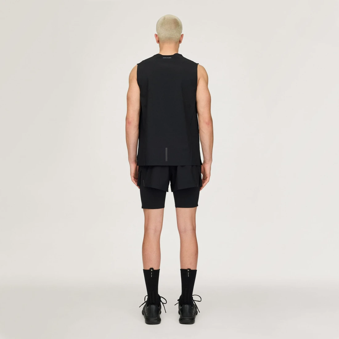 아디다스 x 엔타이어 스튜디오 D4T 트레이닝 투인원 쇼츠 블랙 - KR 사이즈 KD3625